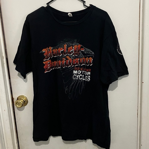 Harley-Davidson Other - Harley-Davidson Black and Red Graphic Tee